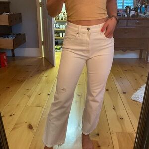 Gap Wide Leg Ankle Jeans
